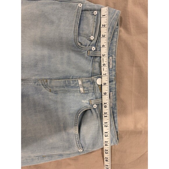Closed Renton Womens Jeans Italy Light Blue Distressed Size 28 High Rise Cotton - Picture 6 of 10